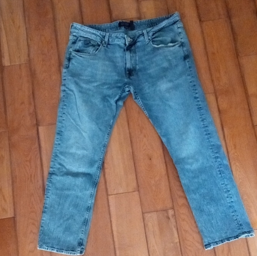 Guess Blue Straight Jeans Classic Style